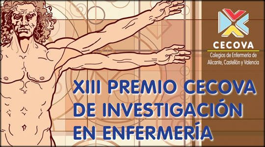Convocado el XIII Premio CECOVA de Investigación en Enfermería de la Comunitat Valenciana